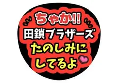 宮近海斗　TravisJapanファンサうちわ