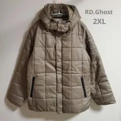 RD.Ghost カーキ　スクエアキルティングジャケット2XL