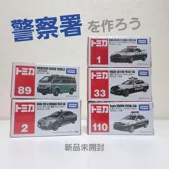 トミカ ミニカーセット 警察車両セット