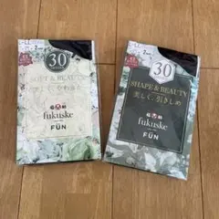 新品　未使用　タイツ　L LL 30デニール　セット