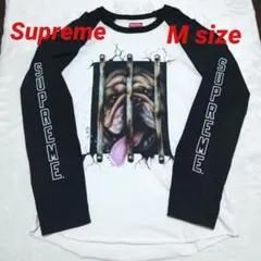 最安値‼️ Supreme × Goodenough サーマルロンT ラグラン Supreme x GOODENOUGH Thermal Long Sleeve Natural Black/White Size