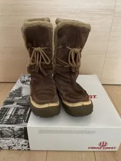 CEDAR CREST ブラウン ムートンブーツ