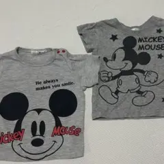 ミッキーマウス Tシャツ 2枚セット サイズ90