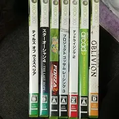 xbox360 ソフト7本まとめて