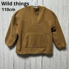 wild things フリースアノラックパーカー