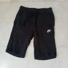 Nike 黒 ショートパンツ　スエットハーフパンツ