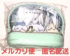 2023年しまむらちいかわ　2段ポーチ　ちいかわ&ハチワレ&うさぎ&あのこ