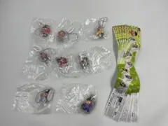 おぼっちゃまくん　でしゅばい　マスコット　ストラップ　キーホルダー 8個セット