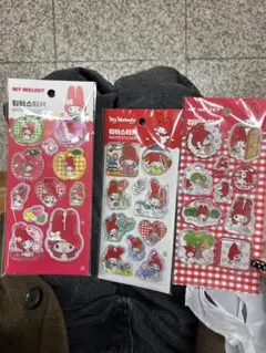 マイメロディ ウォータースティッカー 3パック