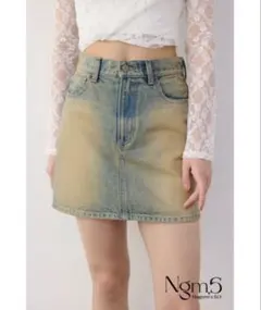 SLY Ngm5 デニムスカート ミニ