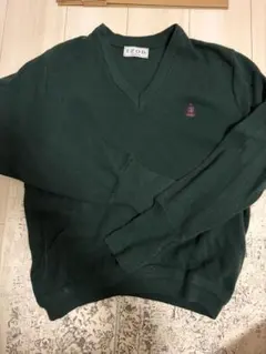 IZOD Vネックニット グリーン
