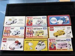 スヌーピー トミカ 9台セット ミュージアム限定含む - メルカリ