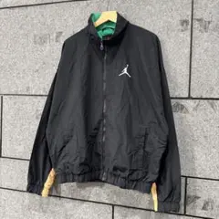 【美品】NIKE ナイキ エアジョーダンナイロンジャケット　黒 Lサイズ 超美品】NIKE JORDAN BRAND AIRJORDAN エアジョーダン ナイロン