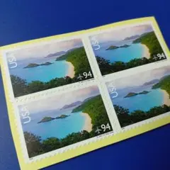 8860 外国切手 米領ヴァージン諸島 2007年「アメリカの風景」 シール式