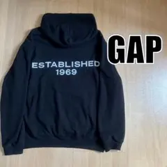 GAP パーカー リフレクター SNS 光る L ギャップ