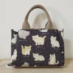 ハンドメイド 3roomsバッグ M フランシュリッペ ねこ図鑑