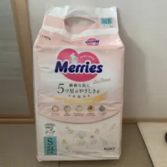 メリーズ 【テープ Sサイズ】 ファーストプレミアム(4~8kg) 54枚