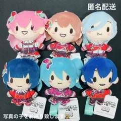 プロセカ　ふわぷち　マスコット　ぬいぐるみ　モモジャン　モアジャン　6種セット①