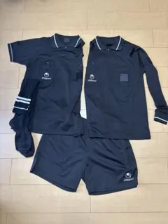 サッカー　審判服　レフェリーウェア　Lサイズ　半袖長袖などセット