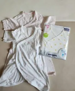 ミキハウス 他　コンビ肌着　短肌着