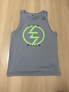 Reebok LES MILLS トレーニングウェア タンク グレー