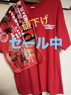 UVERworld 2023年男祭り Tシャツ 新品 UVERworld - 男祭り UVERworld 日産 赤 Tシャツ 2023年7月30 XL