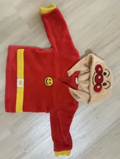 アンパンマン フリース パーカー フード付き