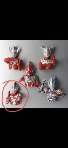 ウルトラマン・レンジャー マグネットフィギュア 4体セット - メルカリ