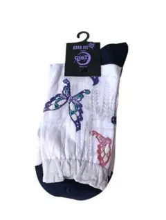 ANNA SUI　鬼滅の刃　靴下　23-24cm　胡蝶しのぶ　アナスイ　ソックスのサムネイル