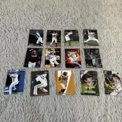 プロ野球チップスカード 11枚 柿の種2枚
