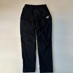 OUTDOOR ブラックパンツ フリース裏地付き　暖パン　ワークパンツ