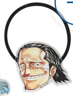 ワンピースベースショップ かおかおおかおヘアゴム アクリル クロコダイル