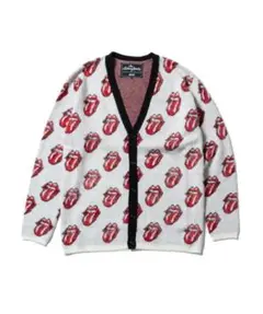 glamb Lips and Tongue cardigan ホワイト　カラーのサムネイル