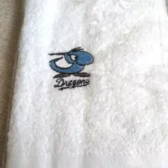 中日ドラゴンズ 優勝記念タオル、シャオロン刺繍入り