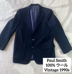 Paul Smith ウールジャケット Mサイズ ビンテージ シングルブレスト