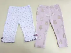 プティマイン ベビー レギンス 2枚セット 90cm