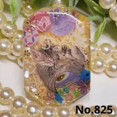 ゆきそら様お取置きです。レジンヘアゴム 和柄 猫ちゃんの初夢 お正月No.825