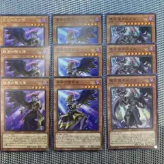 遊戯王　悦楽の堕天使/享楽の堕天使/堕天使ネイガル　9枚セット　B