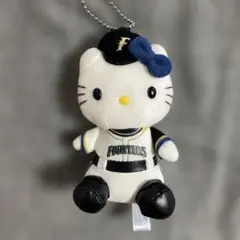 ファイターズ ハローキティ ぬいぐるみ　マスコット　キーホルダー