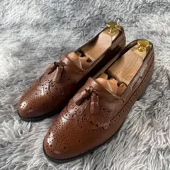 OBIETTIVO MODA タッセルローファー 茶 26㎝のサムネイル
