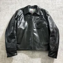AERO LEATHER エアロレザー ハーフベルト STF ブラック 馬革38 - メルカリ