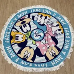 ディズニー　ラウンドタオル　サークルタオル
