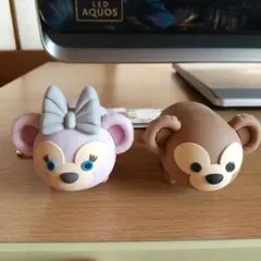 香港ディズニーランド ダッフィー シェリーメイ ツムツム キーチェーン