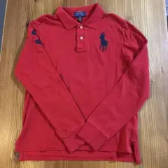 Polo Ralph Lauren 赤 ポロシャツ L/G (14-16)