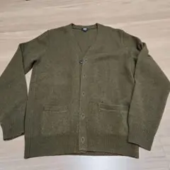UNIQLO プレミアムラムVネックカーディガン