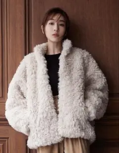 CLANE Minami Tanaka ボリュームファーコート