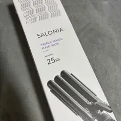 SALONIA TRIPLE MAGIC HAIR IRON 25mm ウェーブ