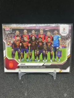 Topps Now Spain 記念カード 40戦無敗 スペイン代表 ヤマル