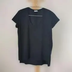 ZARA VネックT 半袖 無地 シンプル