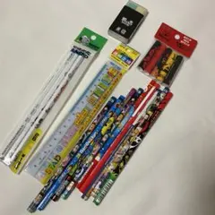 ♠︎ キャラクター鉛筆 定規 消しゴムセット ♠︎のサムネイル
